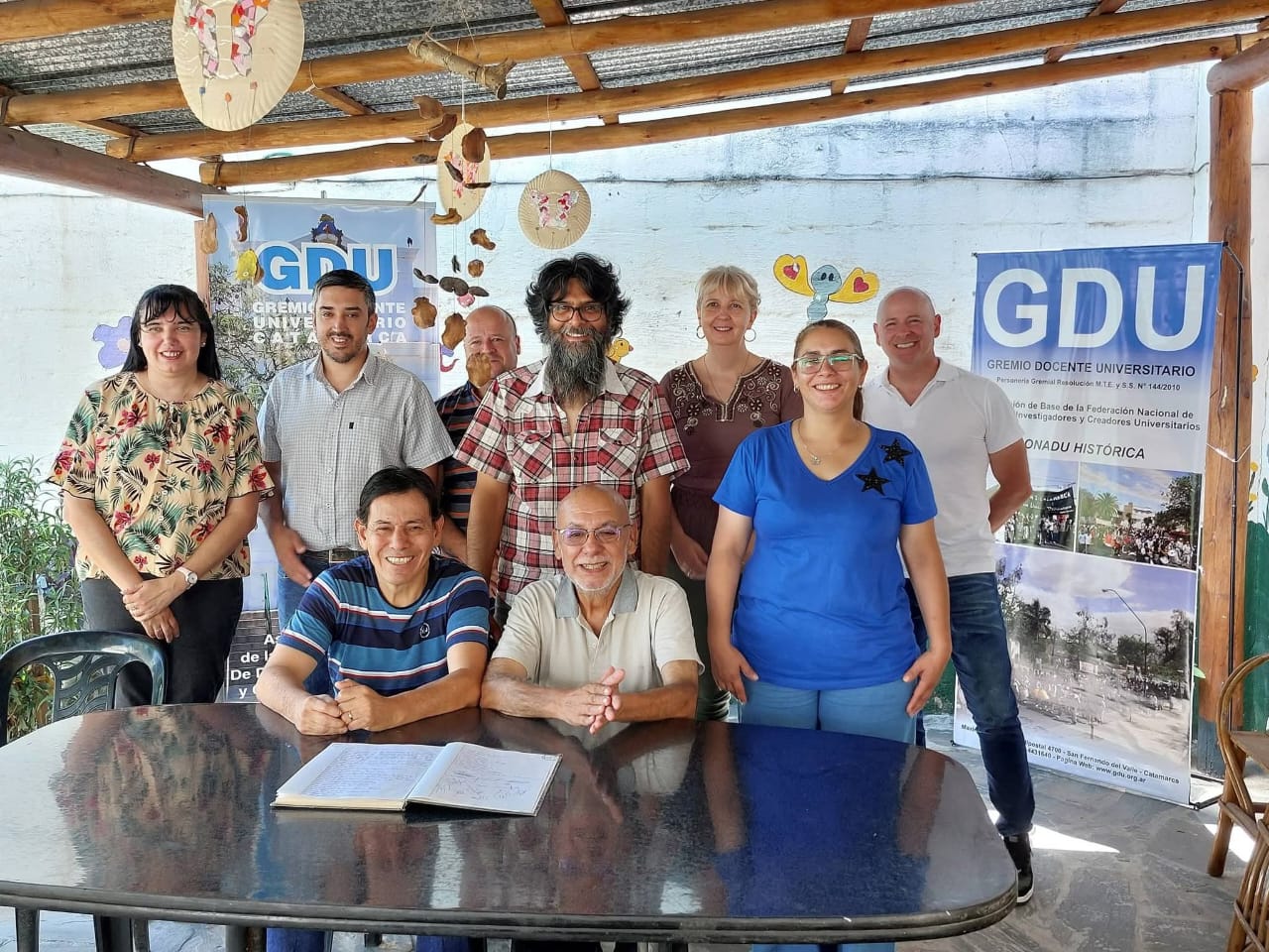 Comisión Directiva y autoridades del GDU Catamarca